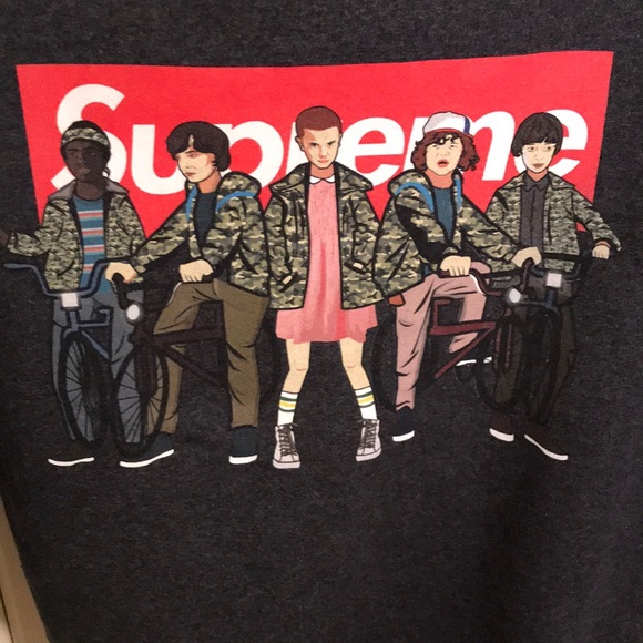 Jerzees Other - Bootleg Supreme Stranger Things Sweatshirt Medium